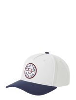 Brixton - Crest C Mp Snapback - Kepurė - Kreminė spalva