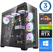 Stacionarus kompiuteris INTOP Ryzen 5 7500F 16GB DDR5 1TB SSD M.2 NVME+2TB RTX5060Ti 8GB WIN11 (RW56419WH)