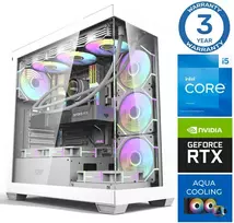 Stacionarus kompiuteris INTOP AQUA i5-14400F 64GB DDR5 1TB SSD M.2 NVME+2TB RTX5060 8GB no-OS (RW53741NS)