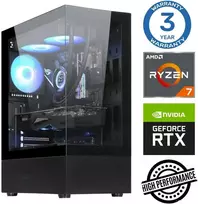 Stacionarus kompiuteris INTOP Ryzen 7 5700X 16GB 250SSD M.2 NVME+2TB RTX5060 8GB no-OS (RW54249NS)
