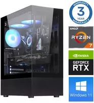Stacionarus kompiuteris INTOP Ryzen 7 5700X 32GB 250SSD M.2 NVME+2TB RTX5060 8GB WIN11Pro (RW54267)