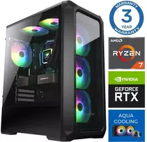 Stacionarus kompiuteris INTOP AQUA Ryzen 7 8700F 16GB DDR5 1TB SSD M.2 NVME+2TB RTX5060Ti 8GB no-OS (RW59273NS)