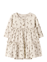 Lil'Atelier - Nbfgayo Sum Ls Body Dress Lil - Suknelė kūdikiui ilgomis rankovėmis - Kreminė spalva