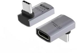 Adapteris USB MicroConnect USB-C - USB-C Juodas (Premium USB4 Gen 3x2 USB-C)