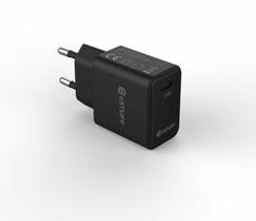 Įkroviklis eStuff USB-C PD 20 W Juodas (USB-C Charger EU PD 20W. 1 x)