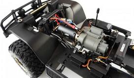 Amewi Amewi RC automobilio modelis AMXrock RCX8P mastelio krovininis visureigis 1:8 RTR oranžinis su šepetiniu varikliu 2,4 GHz