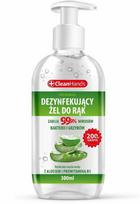 Świt CLEANHANDS Original Antibakterinis rankų dezinfekcijos gelis su provitaminu B5 ir alijošiumi, 300 ml