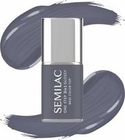 Semilac SEMILAC One Step Glossy 3in1 Hibridinis nagų lakas S185 Stone Pilkas 7 ml