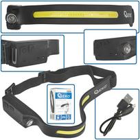 PRIEKINIS LEMPAS SU JUDESIO JUTIKUMU LED COB 3W+1W 1200mAh 350lm GEKO