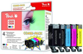 Rašalas Peach kasetė Peach Canon Pixma iP4850 MultiPack Retail Comp. - PI100-140