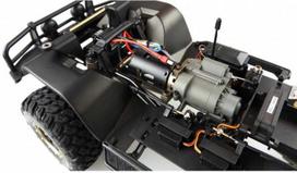 Amewi Amewi Modelis RC automobilio AMXROCK RCX8P Mastelio Crawler Pick Up 1:8 RTR Mėlyna Su šepetėlio varikliu 2,4 GHz