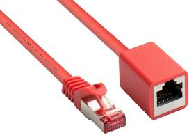 Good Connections RN S prailginimo laidai su užrakto apsauga, Cat. 6, S/FTP, PiMF, PVC, 250MHz, OFC, CU, raudoni, 0,5m, Good Connections (8063VR-005R)