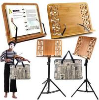 Bitmat DNA WP1 medinis muzikinis stovas su spaustukais