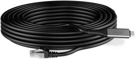 Digitus AK-300601-100-S tinklo kabelis Juoda 10 m Cat6a S/FTP (S-STP) Turas
