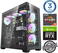 Stacionarus kompiuteris INTOP Ryzen 5 7500F 32GB DDR5 1TB SSD M.2 NVME+2TB RTX5070Ti 16GB no-OS (RW41734NS)