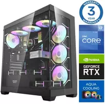 Stacionarus kompiuteris INTOP AQUA i7-14700F 16GB DDR5 1TB SSD M.2 NVME+2TB RTX5070Ti 16GB no-OS (RW41751NS)