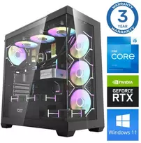 Stacionarus kompiuteris INTOP i5-14400F 64GB DDR5 1TB SSD M.2 NVME+2TB RTX5070Ti 16GB WIN11 (RW41771WH)