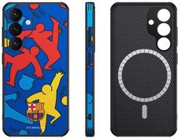 Ocpc „FC Barcelona“ dėklas, skirtas „Samsung Galaxy S24“, magnetinis dėklas, „MagSafe OCFCBMCS24SP SP“