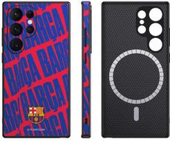 Ocpc „FC Barcelona“ dėklas, skirtas „Samsung Galaxy S24 Ultra“, magnetinis dėklas, „MagSafe OCFCBMCS24UBC BC“