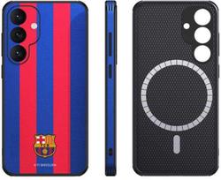 Ocpc FC Barcelona dėklas, skirtas Samsung Galaxy S25 Plus, magnetinis dėklas, MagSafe OCFCBMCS25PBG BG