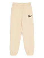 Roxy - Surf Feeling Wide Pant Brushed - Sportinės kelnės - Kreminė spalva