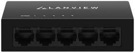 Šakotuvas Komutatorius Lanview LVN-DESK-5PORT-1G