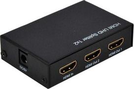 Šakotuvas Roline ROLINE 4K2K HDMI vaizdo skirstytuvas. 2x prievadai