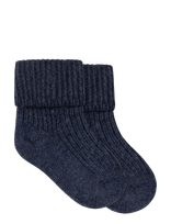MarMar Copenhagen - Newborn Socks 2-Pack - Kūdikių kojinės - Mėlyna
