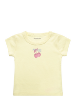 Abercrombie Kids - Kt-S/S Knit Top - Marškinėliai trumpomis rankovėmis - Kreminė spalva
