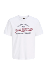 Jack & Jones - Jprblumateo Ss Tee Smu - Marškinėliai trumpomis rankovėmis - Balta