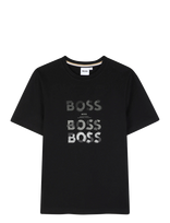 BOSS - Short Sleeves Tee-Shirt - Marškinėliai trumpomis rankovėmis - Juoda