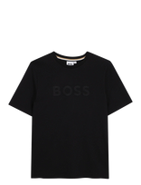 BOSS - Short Sleeves Tee-Shirt - Marškinėliai trumpomis rankovėmis - Juoda