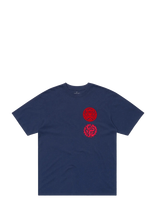 Edwin - Hibiki T-Shirt - Maritime Blue - Marškinėliai trumpomis rankovėmis - Tamsiai mėlyna
