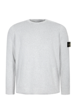 Stone Island - Crewneck Pullover - Apvalios apykaklės megztinis - Pilka
