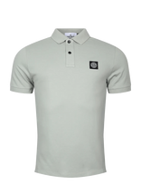 Stone Island - Pique Polo Shirt - Marškinėliai trumpomis rankovėmis - Žalia