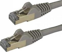 StarTech STARTECH.COM 7,5 m CAT6a kabelis - pilkas - RJ45 Ethernet kabelis - be užsegimo - STP - varinis laidas - 10Gbit 6ASPAT750CMGR