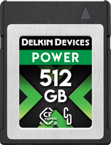 Atminties kortelė Delkin CFexpress 4.0 Power I Type B I R3650/W3240/SW820 512GB