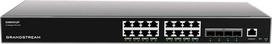 Šakotuvas GrandStream Tinklo jungtys Valdomas L3 Gigabit Ethernet (10/100/1000) Palaiko PoE Pilka