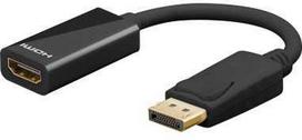 Goobay Kabelis adapteris DisplayPort/HDMI, paauksuotas