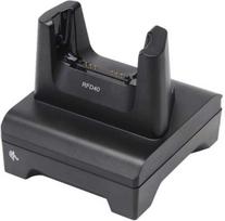 Zebra Dok komunikacinis-įkrovimo skirtas RFD40. Reikalingas PWR-BGA12V50W0WW ir CBL-DC-388A1-01 įsigijimas.