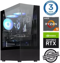 Stacionarus kompiuteris INTOP Ryzen 5 5500 32GB 500SSD M.2 NVME+2TB RTX5050 8GB no-OS (RW60670)