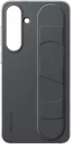 Dėklas Samsung S25+ stovinti rankena, juoda