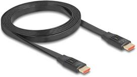 DELOCK didelės spartos HDMI plokščiajuostis kabelis 8K 60Hz 2m