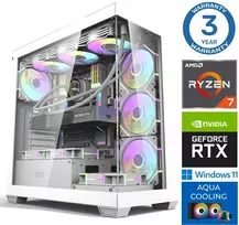 Stacionarus kompiuteris INTOP AQUA Ryzen 7 9800X3D 32GB DDR5 1TB SSD M.2 NVME+2TB RTX5080 16GB WIN11 (RW61989WH)