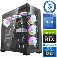 Stacionarus kompiuteris INTOP AQUA i7-14700F 16GB DDR5 1TB SSD M.2 NVME+2TB RTX5080 16GB WIN11 (RW61882WH)