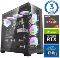 Stacionarus kompiuteris INTOP AQUA Ryzen 7 9800X3D 32GB DDR5 1TB SSD M.2 NVME+2TB RTX5080 16GB no-OS (RW61981NS)