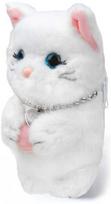 Dėklas Laut LAUT MAGMOJI PINIGINĖ Marshmallow Cat suderinama su MagSafe