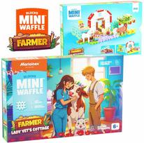 Marioinex *****Konstruktoriaus kaladėlės waffle Farmer namelis 100 vnt. 07580