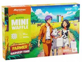 Marioinex *****Konstruktoriaus kaladėlės waffle Farmer derliaus laikas 100 vnt. 07566