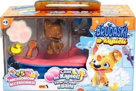 Epee Šlepetės maudynėms šuniukas Corgi juoda-ruda 5 vnt.